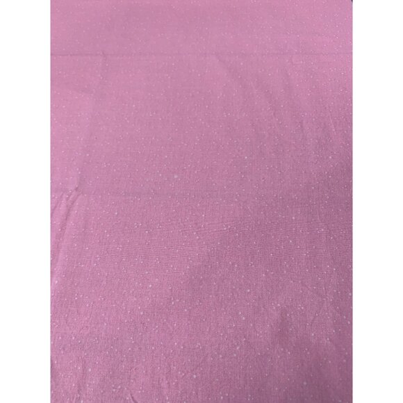 Pink with White DotsCotton Fabric 1/2 Yard 42" wide Sewing & Craft Projects - Picture 1 of 3